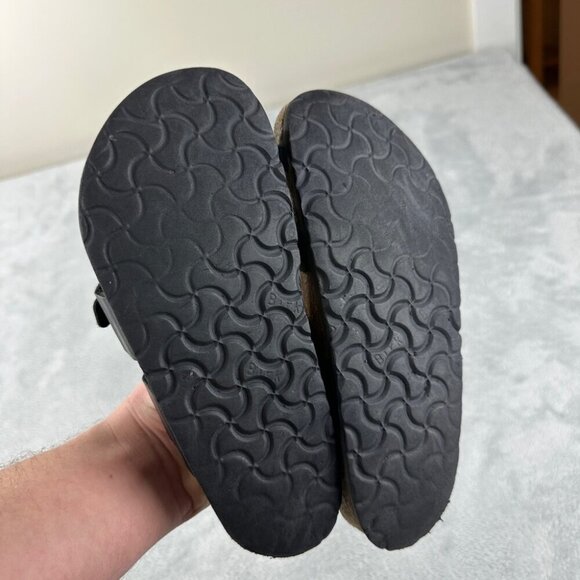 Birkenstock Mayari Black Leather Sandals Women’s Size 37 EU - Picture 3 of 9